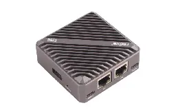 Radxa ROCK E20C "Mini Network Titan" features 2.0 GHz Rockchip RK3528A SoC, dual GbE, metal case - CNX Software